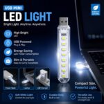 USB Mini LED Light – Portable High-Brightness Plug & Play Lamp for Laptops, Power Banks & Chargers