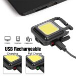 Rechargeable Mini COB Light With Box | 3in1 LED Flash Light | 3 Modes LED Torch Flashlight - Image 2