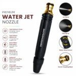 Trovpk Heavy Duty High-Pressure Hose Nozzle | Plastic Spray Gun with Water Stop Switch